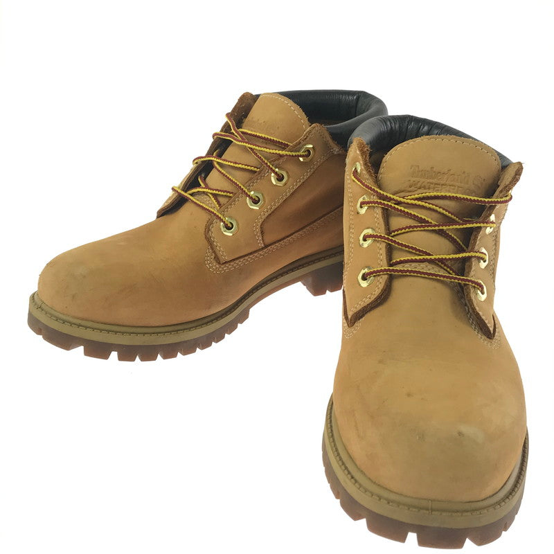 【中古品】【メンズ】 TIMBERLAND ティンバーランド NELSON CHUKKA WP CAMEL A15RW ネルソン チャッカ ウォータプルーフ 靴 164-260913-rt-32-tagh サイズ：25.5cm US7.5W カラー：ブラウン 万代Net店