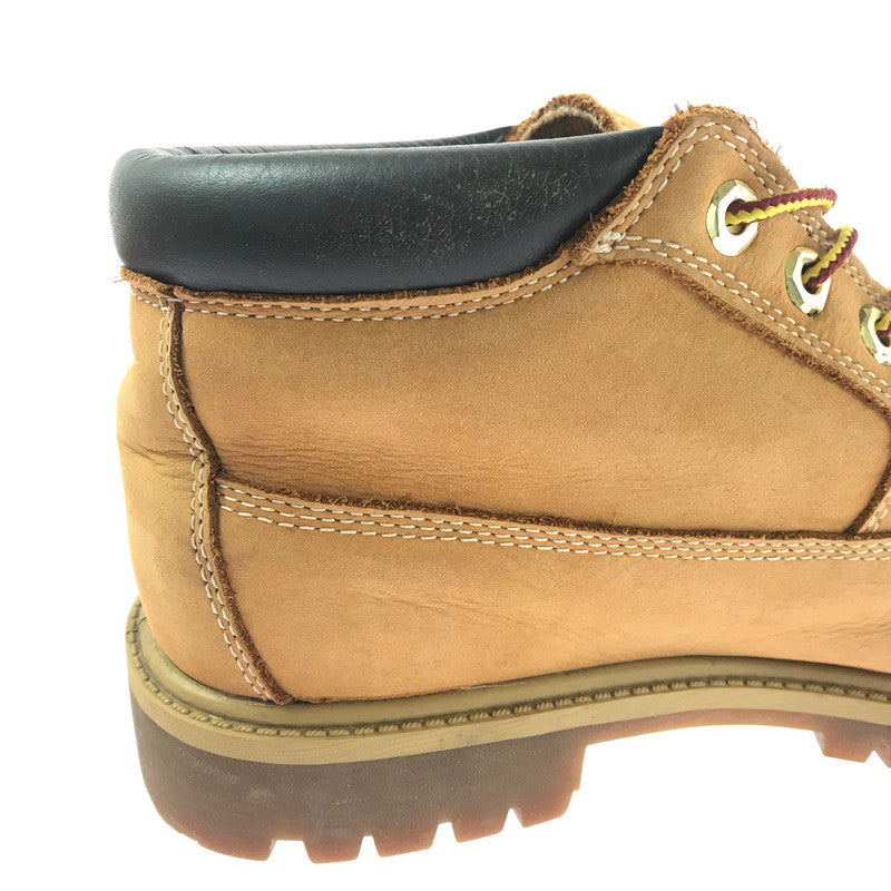 【中古品】【メンズ】 TIMBERLAND ティンバーランド NELSON CHUKKA WP CAMEL A15RW ネルソン チャッカ ウォータプルーフ 靴 164-260913-rt-32-tagh サイズ：25.5cm US7.5W カラー：ブラウン 万代Net店