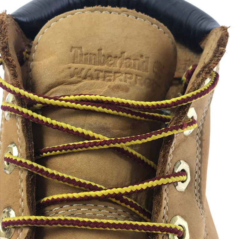 【中古品】【メンズ】 TIMBERLAND ティンバーランド NELSON CHUKKA WP CAMEL A15RW ネルソン チャッカ ウォータプルーフ 靴 164-260913-rt-32-tagh サイズ：25.5cm US7.5W カラー：ブラウン 万代Net店