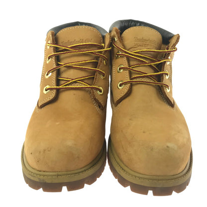 【中古品】【メンズ】 TIMBERLAND ティンバーランド NELSON CHUKKA WP CAMEL A15RW ネルソン チャッカ ウォータプルーフ 靴 164-260913-rt-32-tagh サイズ：25.5cm US7.5W カラー：ブラウン 万代Net店