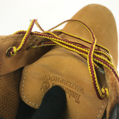 【中古品】【メンズ】 TIMBERLAND ティンバーランド NELSON CHUKKA WP CAMEL A15RW ネルソン チャッカ ウォータプルーフ 靴 164-260913-rt-32-tagh サイズ：25.5cm US7.5W カラー：ブラウン 万代Net店