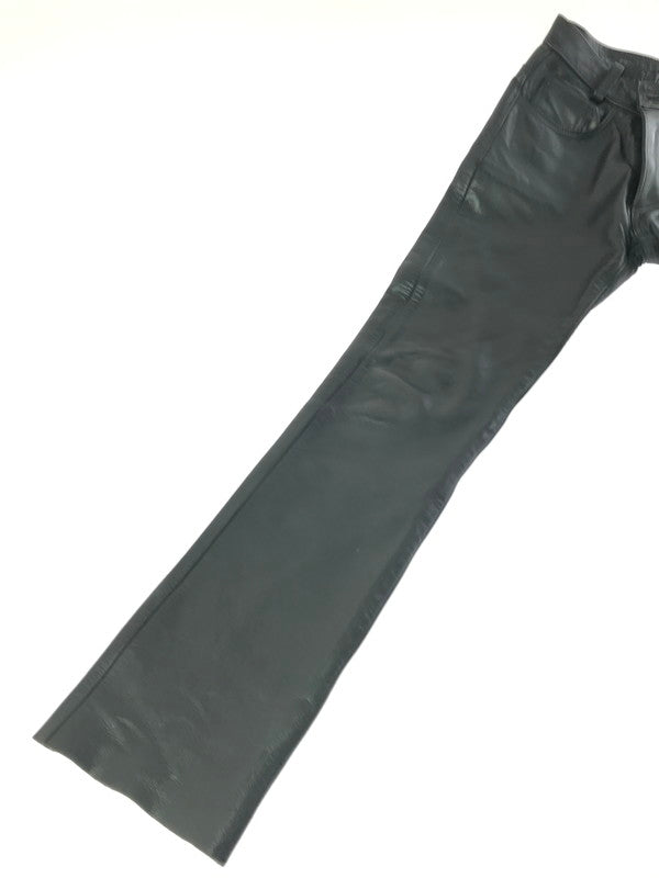 【中古品】【メンズ】 DEVILS デビルズ LEATHER PANTS レザーパンツ ボトムス 156-261014-na-19-tagh サイズ：28 カラー：ブラック 万代Net店