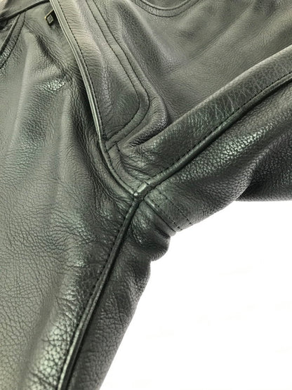 【中古品】【メンズ】 DEVILS デビルズ LEATHER PANTS レザーパンツ ボトムス 156-261014-na-19-tagh サイズ：28 カラー：ブラック 万代Net店