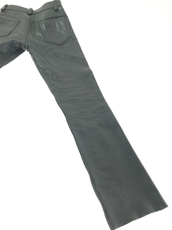 【中古品】【メンズ】 DEVILS デビルズ LEATHER PANTS レザーパンツ ボトムス 156-261014-na-19-tagh サイズ：28 カラー：ブラック 万代Net店