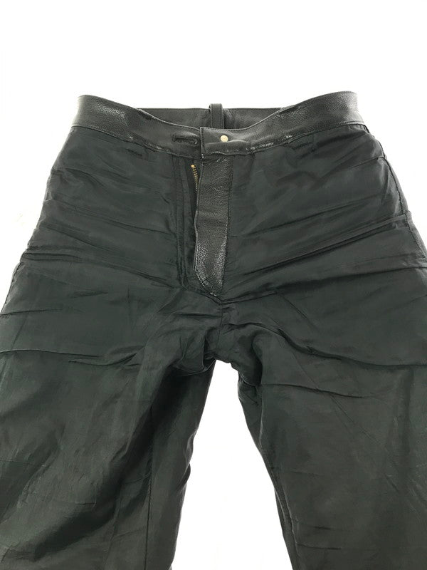 【中古品】【メンズ】 DEVILS デビルズ LEATHER PANTS レザーパンツ ボトムス 156-261014-na-19-tagh サイズ：28 カラー：ブラック 万代Net店