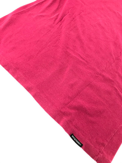 【中古品】【メンズ】 OLD HYSTERIC GLAMOUR オールド ヒステリックグラマー TO MAKE U FUCT UP T-SHIRT 2CT-2178 ショートスリーブ Tシャツ トップス 140-260819-rt-12-tag サイズ：L カラー：ピンク 万代Net店