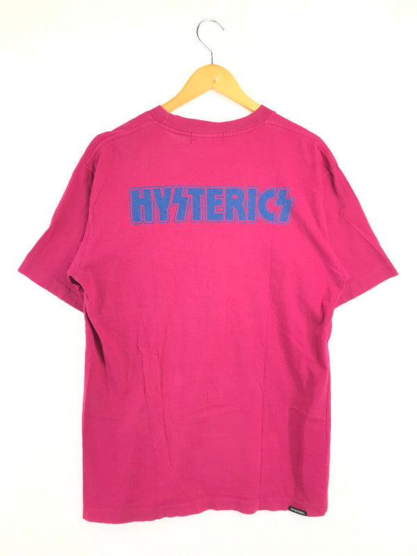 【中古品】【メンズ】 OLD HYSTERIC GLAMOUR オールド ヒステリックグラマー TO MAKE U FUCT UP T-SHIRT 2CT-2178 ショートスリーブ Tシャツ トップス 140-260819-rt-12-tag サイズ：L カラー：ピンク 万代Net店