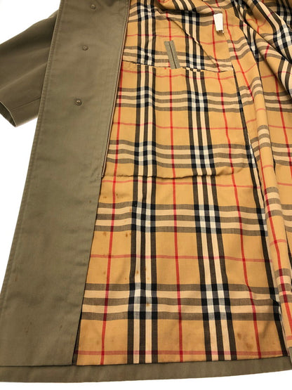 【中古品】【メンズ】 BURBERRYS バーバリーズ LINER SOUTIEN COLLAR COAT WR055-931-75 ライナー付き ステンカラーコート ライトアウター 141-260909-na-20-tagh サイズ：サイズ不明 下記参照 カラー：カーキ系 万代Net店