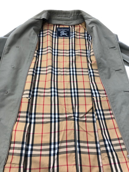 【中古品】【メンズ】 BURBERRYS バーバリーズ LINER SOUTIEN COLLAR COAT WR055-931-75 ライナー付き ステンカラーコート ライトアウター 141-260909-na-20-tagh サイズ：サイズ不明 下記参照 カラー：カーキ系 万代Net店