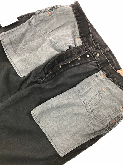 【中古品】【メンズ】 LEVI'S リーバイス DENIM PANTS 03501-06 刻印359 デニムパンツ 157-260819-rt-28-tag サイズ：W31 L32 カラー：ブラック 万代Net店