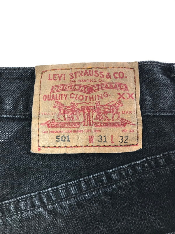 【中古品】【メンズ】 LEVI'S リーバイス DENIM PANTS 03501-06 刻印359 デニムパンツ 157-260819-rt-28-tag サイズ：W31 L32 カラー：ブラック 万代Net店