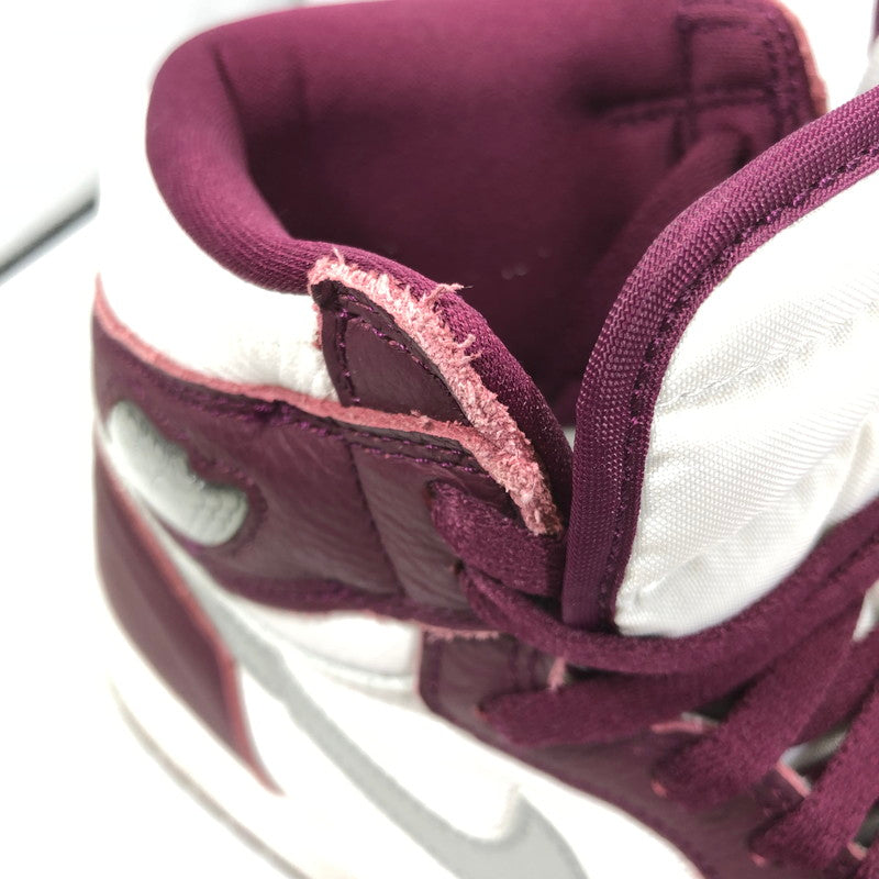 【中古品】【メンズ】 NIKE ナイキ AIR JORDAN 1 HIGH OG BORDEAUX 555088-611 エア ジョーダン ハイ オージー ボルドー AJ1 160-260825-su-04-tagh サイズ：28/US10 カラー：ワインレッド 万代Net店