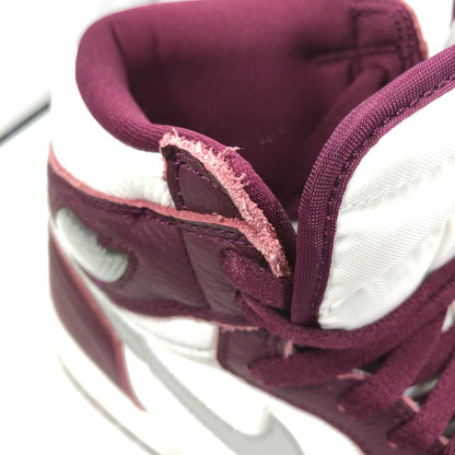 【中古品】【メンズ】 NIKE ナイキ AIR JORDAN 1 HIGH OG BORDEAUX 555088-611 エア ジョーダン ハイ オージー ボルドー AJ1 160-260825-su-04-tagh サイズ：28/US10 カラー：ワインレッド 万代Net店