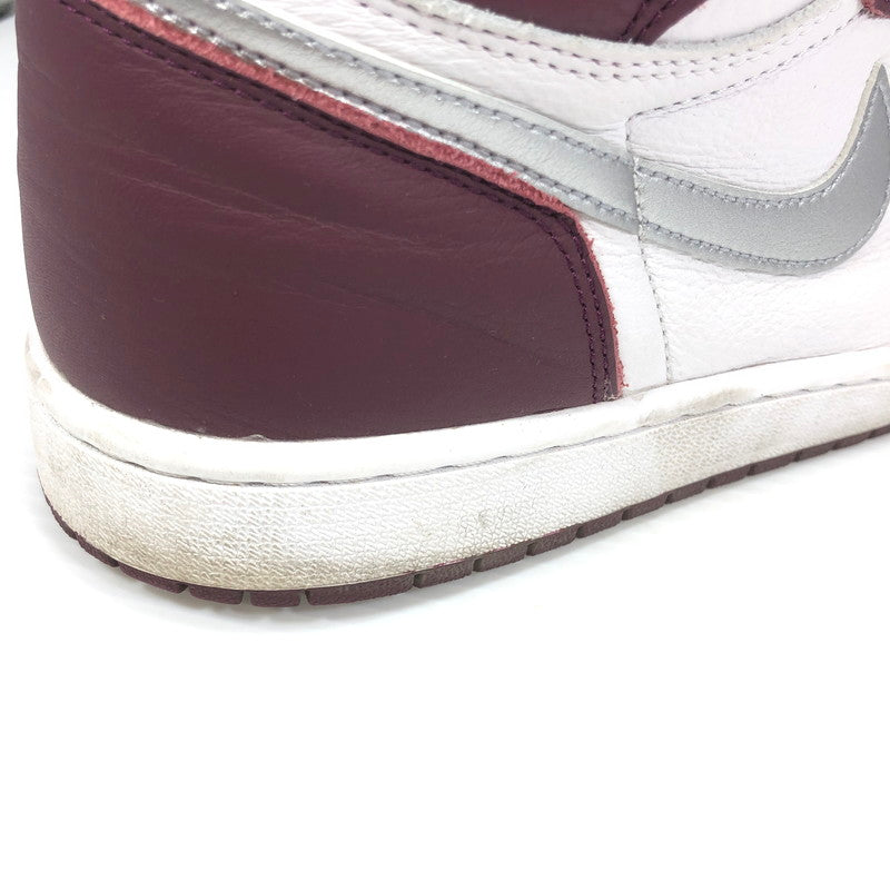 【中古品】【メンズ】 NIKE ナイキ AIR JORDAN 1 HIGH OG BORDEAUX 555088-611 エア ジョーダン ハイ オージー ボルドー AJ1 160-260825-su-04-tagh サイズ：28/US10 カラー：ワインレッド 万代Net店