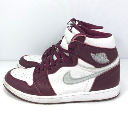 【中古品】【メンズ】 NIKE ナイキ AIR JORDAN 1 HIGH OG BORDEAUX 555088-611 エア ジョーダン ハイ オージー ボルドー AJ1 160-260825-su-04-tagh サイズ：28/US10 カラー：ワインレッド 万代Net店
