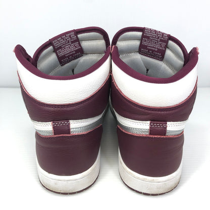 【中古品】【メンズ】 NIKE ナイキ AIR JORDAN 1 HIGH OG BORDEAUX 555088-611 エア ジョーダン ハイ オージー ボルドー AJ1 160-260825-su-04-tagh サイズ：28/US10 カラー：ワインレッド 万代Net店