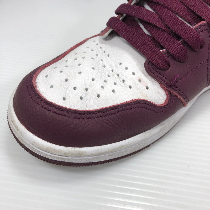 【中古品】【メンズ】 NIKE ナイキ AIR JORDAN 1 HIGH OG BORDEAUX 555088-611 エア ジョーダン ハイ オージー ボルドー AJ1 160-260825-su-04-tagh サイズ：28/US10 カラー：ワインレッド 万代Net店