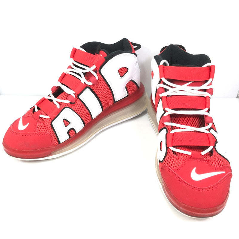 【中古品】【メンズ】 NIKE ナイキ AIR MORE UPTEMPO 720 UNIVERSITY RED CJ3662-600 モアテン 720 ユニバーシティ 160-260825-su-10-tagh サイズ：28/US10 カラー：レッド 万代Net店