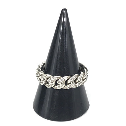 【中古品】【メンズ】 AVALANCHE アヴァランチ SV925 ZILCONIA MIAMI RING ジルコニア ミアミ リング シルバーアクセサリー 192-260819-su-03-tagh カラー：シルバー 15号 万代Net店