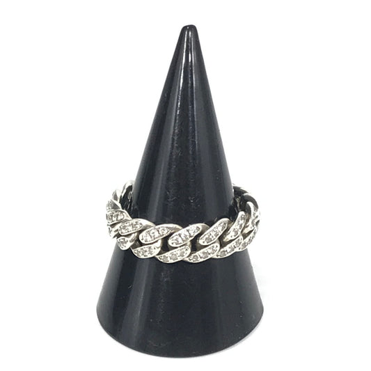 【中古品】【メンズ】 AVALANCHE アヴァランチ SV925 ZILCONIA MIAMI RING ジルコニア ミアミ リング シルバーアクセサリー 192-260819-su-03-tagh カラー：シルバー 15号 万代Net店