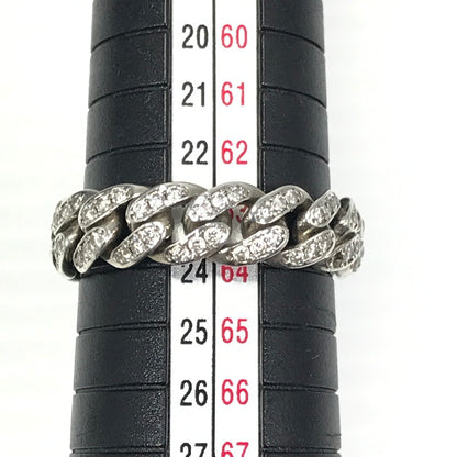 【中古品】【メンズ】 AVALANCHE アヴァランチ SV925 ZILCONIA MIAMI RING ジルコニア ミアミ リング シルバーアクセサリー 192-260819-su-03-tagh カラー：シルバー 15号 万代Net店