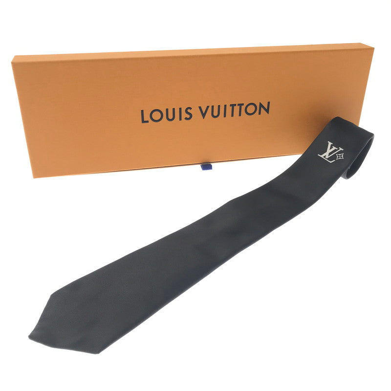 【中古品】【メンズ】 LOUIS VUITTON ルイ・ヴィトン SIGNATURE TIE M98645 MR2246 ネクタイ・シグネチャー 179-260818-rt-37-tag カラー：ブラック 万代Net店