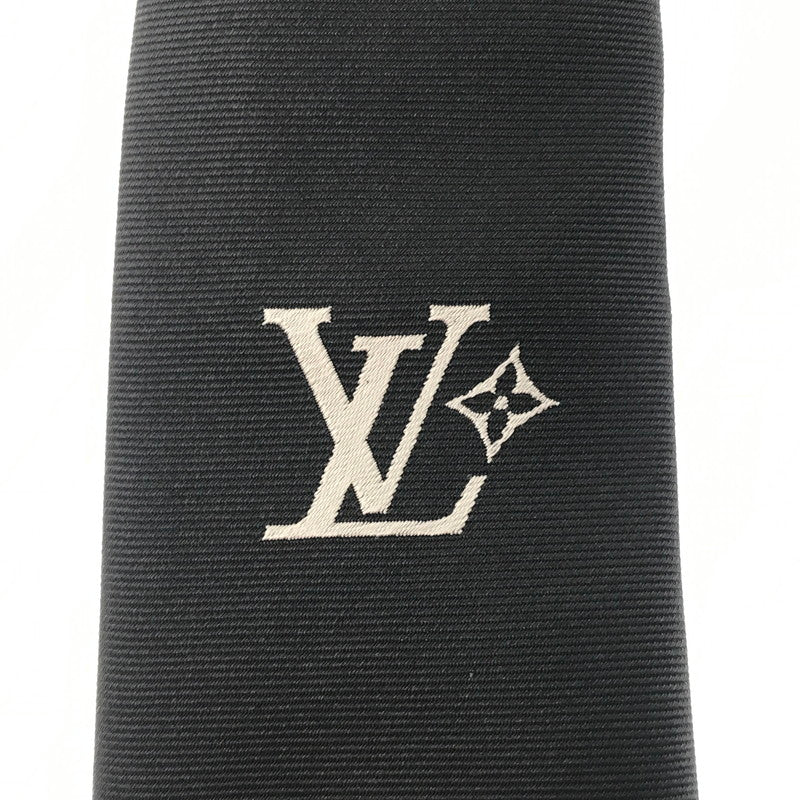 【中古品】【メンズ】 LOUIS VUITTON ルイ・ヴィトン SIGNATURE TIE M98645 MR2246 ネクタイ・シグネチャー 179-260818-rt-37-tag カラー：ブラック 万代Net店