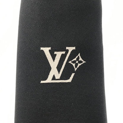 【中古品】【メンズ】 LOUIS VUITTON ルイ・ヴィトン SIGNATURE TIE M98645 MR2246 ネクタイ・シグネチャー 179-260818-rt-37-tag カラー：ブラック 万代Net店