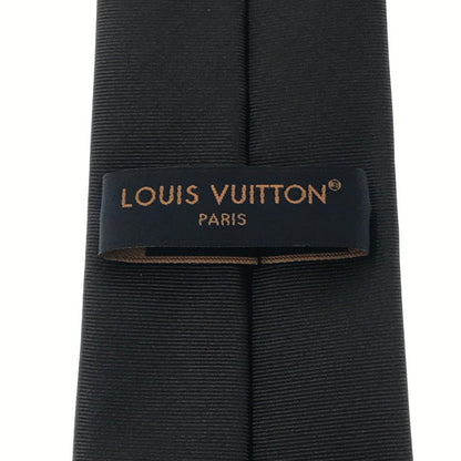 【中古品】【メンズ】 LOUIS VUITTON ルイ・ヴィトン SIGNATURE TIE M98645 MR2246 ネクタイ・シグネチャー 179-260818-rt-37-tag カラー：ブラック 万代Net店