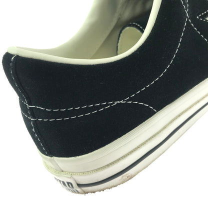 【中古品】【メンズ】 CONVERSE コンバース ONE STAR SUEDE BLACK 35200860 ワン スター スエード ブラック スニーカー 靴 162-260906-rt-38-tagh サイズ：27cm US8.5 カラー：ブラック 万代Net店