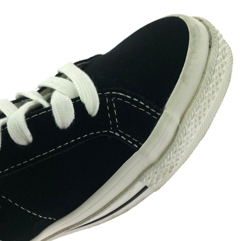 【中古品】【メンズ】 CONVERSE コンバース ONE STAR SUEDE BLACK 35200860 ワン スター スエード ブラック スニーカー 靴 162-260906-rt-38-tagh サイズ：27cm US8.5 カラー：ブラック 万代Net店