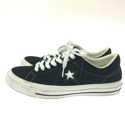 【中古品】【メンズ】 CONVERSE コンバース ONE STAR SUEDE BLACK 35200860 ワン スター スエード ブラック スニーカー 靴 162-260906-rt-38-tagh サイズ：27cm US8.5 カラー：ブラック 万代Net店