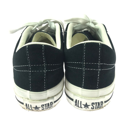 【中古品】【メンズ】 CONVERSE コンバース ONE STAR SUEDE BLACK 35200860 ワン スター スエード ブラック スニーカー 靴 162-260906-rt-38-tagh サイズ：27cm US8.5 カラー：ブラック 万代Net店