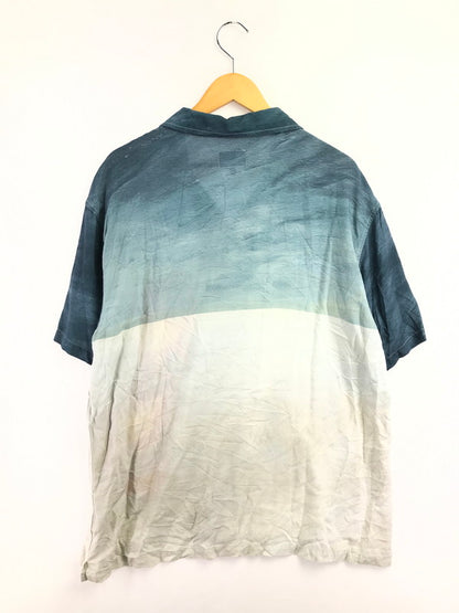 【中古品】【メンズ】 STUSSY ステューシー DICE PAINTING SHIRT BLUE ダイス ペインティング シャツ トップス 142-260818-rt-45-tag カラー：ブルー 万代Net店