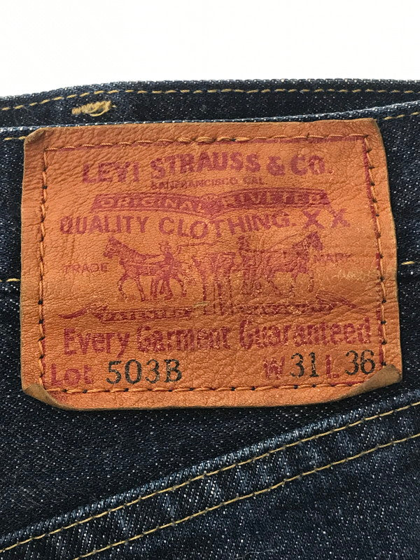 【中古品】【メンズ】 LEVI'S リーバイス BIG-E 90's 503B DENIM PANTS 503B-XX 日本製 J22刻印 96年製 デニム パンツ ボトムス ジーンズ 157-260819-rt-37-tag サイズ：W31 カラー：インディゴ 万代Net店