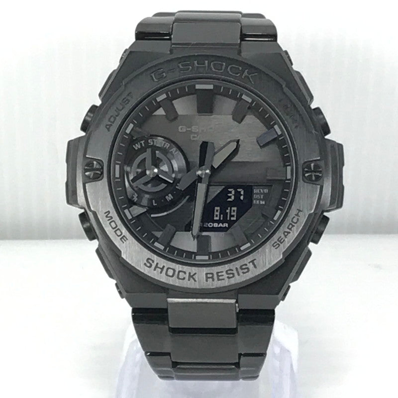 【中古品】【メンズ】 G-SHOCK ジーショック G-STEEL GST-B500 SERIES GST-B500BD-1AJF アナデジ クォーツ 腕時計 196-260819-su-07-tagh カラー：ブラック 万代Net店