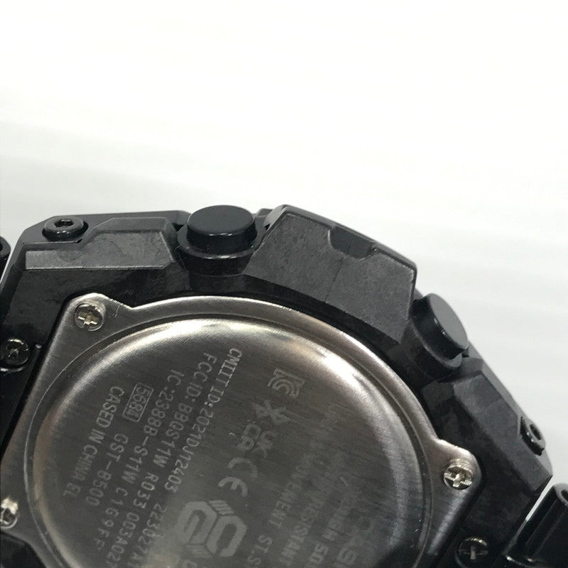 【中古品】【メンズ】 G-SHOCK ジーショック G-STEEL GST-B500 SERIES GST-B500BD-1AJF アナデジ クォーツ 腕時計 196-260819-su-07-tagh カラー：ブラック 万代Net店