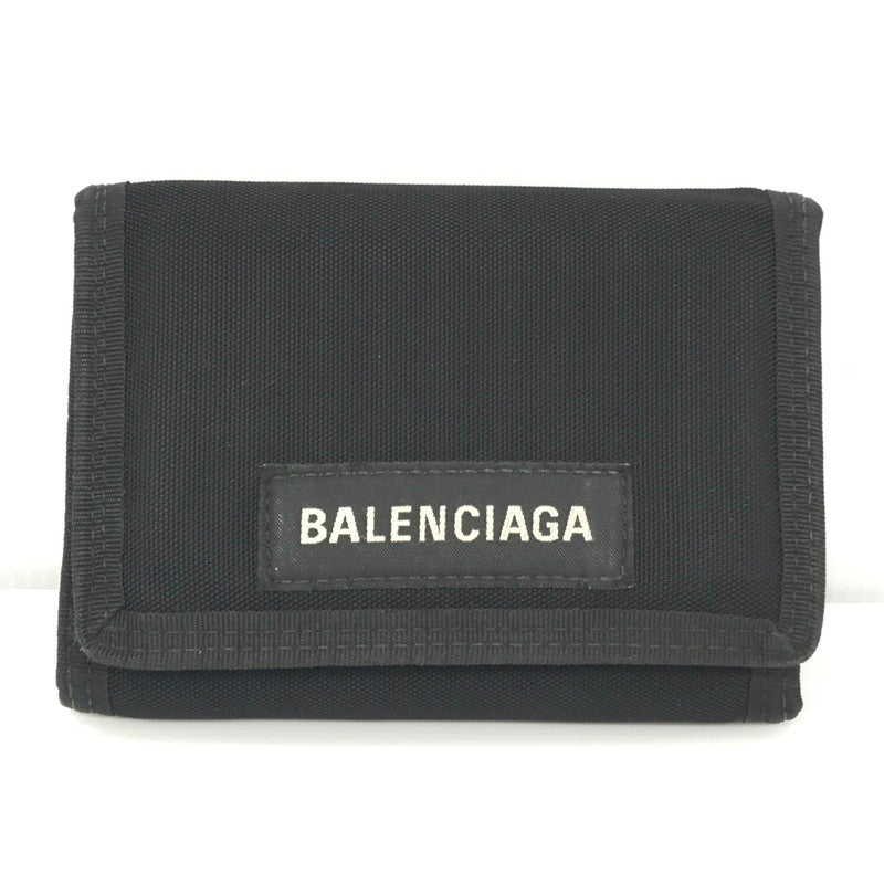 【中古品】【メンズ】 BALENCIAGA バレンシアガ EXPLORER SQUARE COIN WALLET BLACK 507481 エクスプローラースクエア コインケース 財布 181-260819-su-09-tagh カラー：ブラック 万代Net店