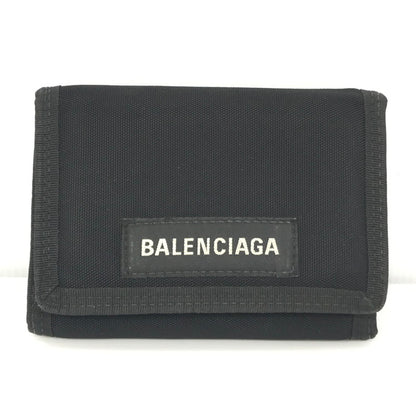 【中古品】【メンズ】 BALENCIAGA バレンシアガ EXPLORER SQUARE COIN WALLET BLACK 507481 エクスプローラースクエア コインケース 財布 181-260819-su-09-tagh カラー：ブラック 万代Net店