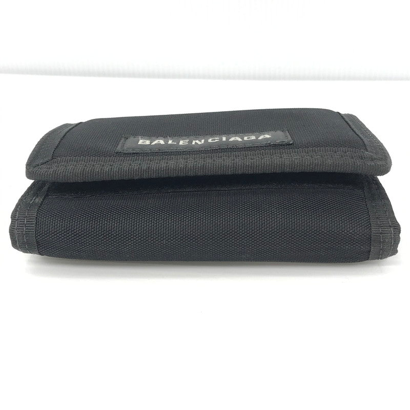 【中古品】【メンズ】 BALENCIAGA バレンシアガ EXPLORER SQUARE COIN WALLET BLACK 507481 エクスプローラースクエア コインケース 財布 181-260819-su-09-tagh カラー：ブラック 万代Net店