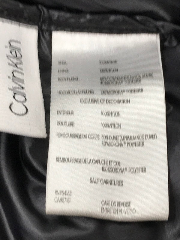 【中古品】【メンズ】 CALVIN KLEIN カルバン クライン EXTREME SLIM FIT DOWN JACKET エクストリーム スリム フィット ダウン ジャケット アウター 141-260822-rt-20-tagh サイズ：XL カラー：ブラック 万代Net店
