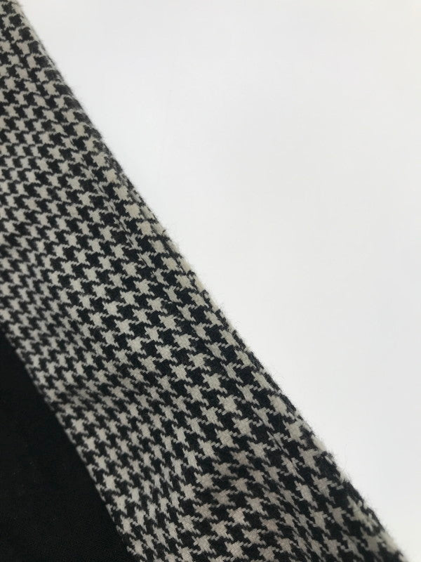 【中古品】【メンズ】 STUSSY ステューシー HOUNDSTOOTH WORK VEST HOUNDSTOOTH 115517 千鳥柄 ワーク ベスト トップス 142-260819-rt-32-tag サイズ：L カラー：ホワイト/ブラック 万代Net店
