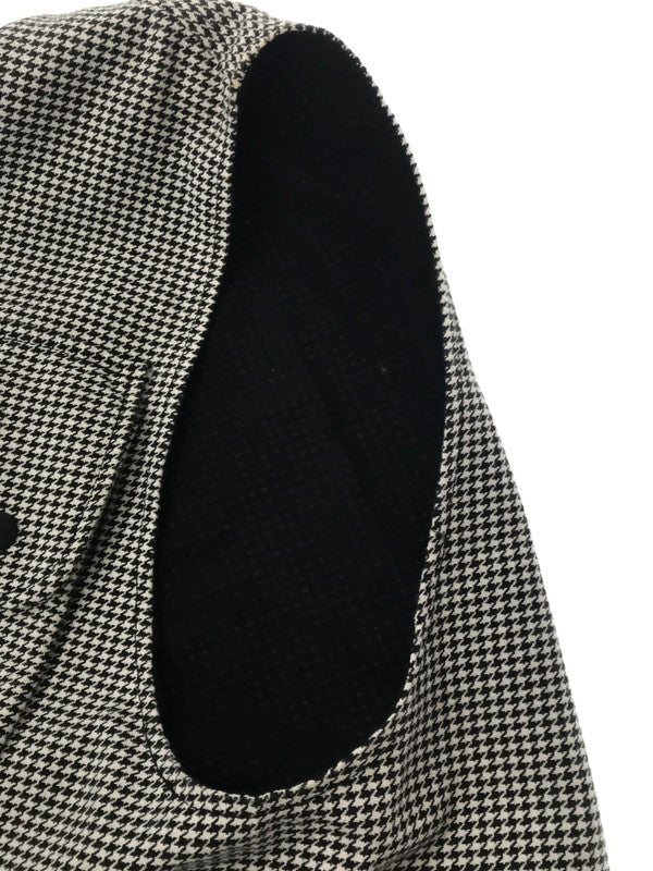 【中古品】【メンズ】 STUSSY ステューシー HOUNDSTOOTH WORK VEST HOUNDSTOOTH 115517 千鳥柄 ワーク ベスト トップス 142-260819-rt-32-tag サイズ：L カラー：ホワイト/ブラック 万代Net店