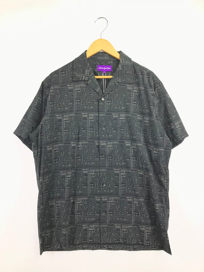 【中古品】【メンズ】 BLACKEYEPATCH ブラックアイパッチ 24AW PRIORITY LABEL S/S RAYON SHIRT BEPFW24TP01 レーヨン シャツ 開襟シャツ トップス 142-260818-rt-46-tag カラー：ブラック 万代Net店