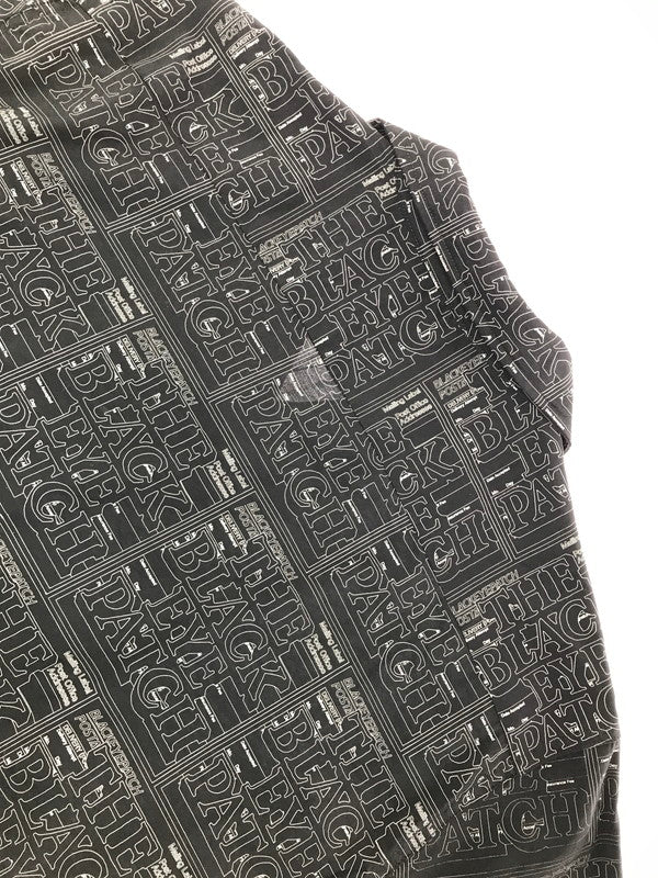 【中古品】【メンズ】 BLACKEYEPATCH ブラックアイパッチ 24AW PRIORITY LABEL S/S RAYON SHIRT BEPFW24TP01 レーヨン シャツ 開襟シャツ トップス 142-260818-rt-46-tag カラー：ブラック 万代Net店