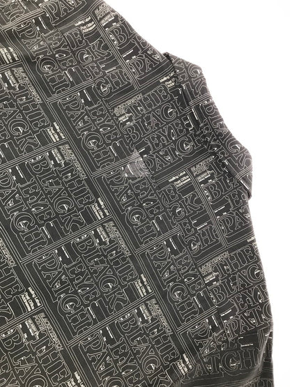 【中古品】【メンズ】 BLACKEYEPATCH ブラックアイパッチ 24AW PRIORITY LABEL S/S RAYON SHIRT BEPFW24TP01 レーヨン シャツ 開襟シャツ トップス 142-260818-rt-46-tag カラー：ブラック 万代Net店