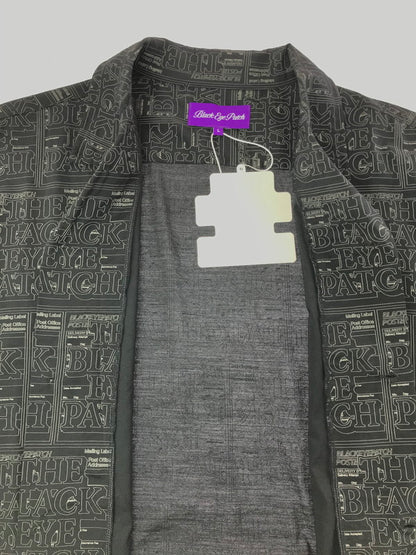 【中古品】【メンズ】 BLACKEYEPATCH ブラックアイパッチ 24AW PRIORITY LABEL S/S RAYON SHIRT BEPFW24TP01 レーヨン シャツ 開襟シャツ トップス 142-260818-rt-46-tag カラー：ブラック 万代Net店