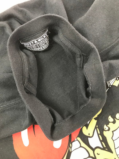 【中古品】【メンズ】 HYSTERIC GLAMOUR ヒステリックグラマー THE ROLLING STONES TOUNGE DINOSAUR T-SHIRT 02253CT10 半袖Tシャツ トップス 140-260818-rt-43-tag カラー：ブラック 万代Net店