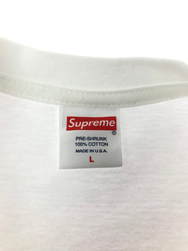 【中古品】【メンズ】 SUPREME シュプリーム 21SS WATER PISTOL TEE WHITE ウォーターピストル Tシャツ 半袖Tシャツ トップス 149-260829-rt-52-tagh サイズ：L カラー：ホワイト 万代Net店