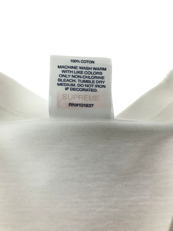 【中古品】【メンズ】 SUPREME シュプリーム 21SS WATER PISTOL TEE WHITE ウォーターピストル Tシャツ 半袖Tシャツ トップス 149-260829-rt-52-tagh サイズ：L カラー：ホワイト 万代Net店